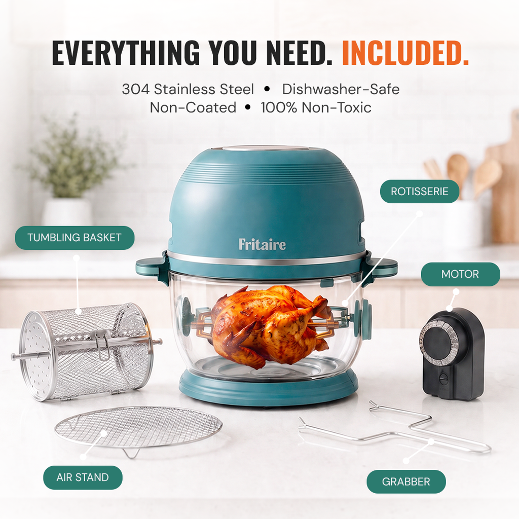 Self-Cleaning Air Fryer™ & Non-Toxic Air Fryer™ - Cherry