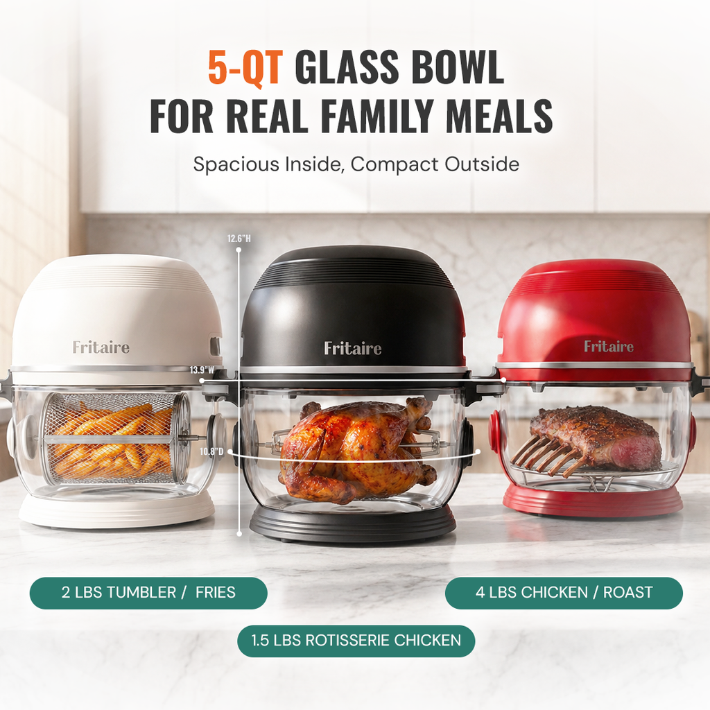 Self-Cleaning Air Fryer™ & Non-Toxic Air Fryer™ - Mauve Rose