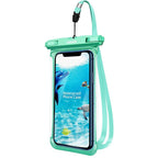 Black White Full View Waterproof Case for Phone Underwater Snow Transparent Swimming Pouch Big Mobile Phone Covers Waterproof Mobile Phone Case Underwater Waterproof Iphone Case