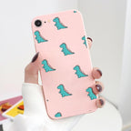 Butterfly Pattern Design Trendy Mobile Phone Case Protective Case For iPhone 7 8 SE 2020 Flower Cartoon Celular Case For iPhone7 8 SE2020 se 2020 se2020 A1778 A1660 A1779 Silicon Matte TPU Cover