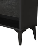 Large Size Shoe Cabinet - Modern Tipping Bucket Organizer