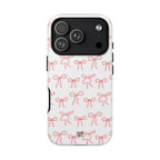 RED RIBBON CHARM | Tough Phone Case