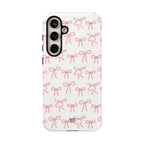 RED RIBBON CHARM | Tough Phone Case